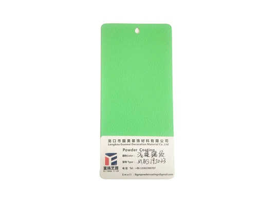 Light green wrinkle electrostatic spraying powder